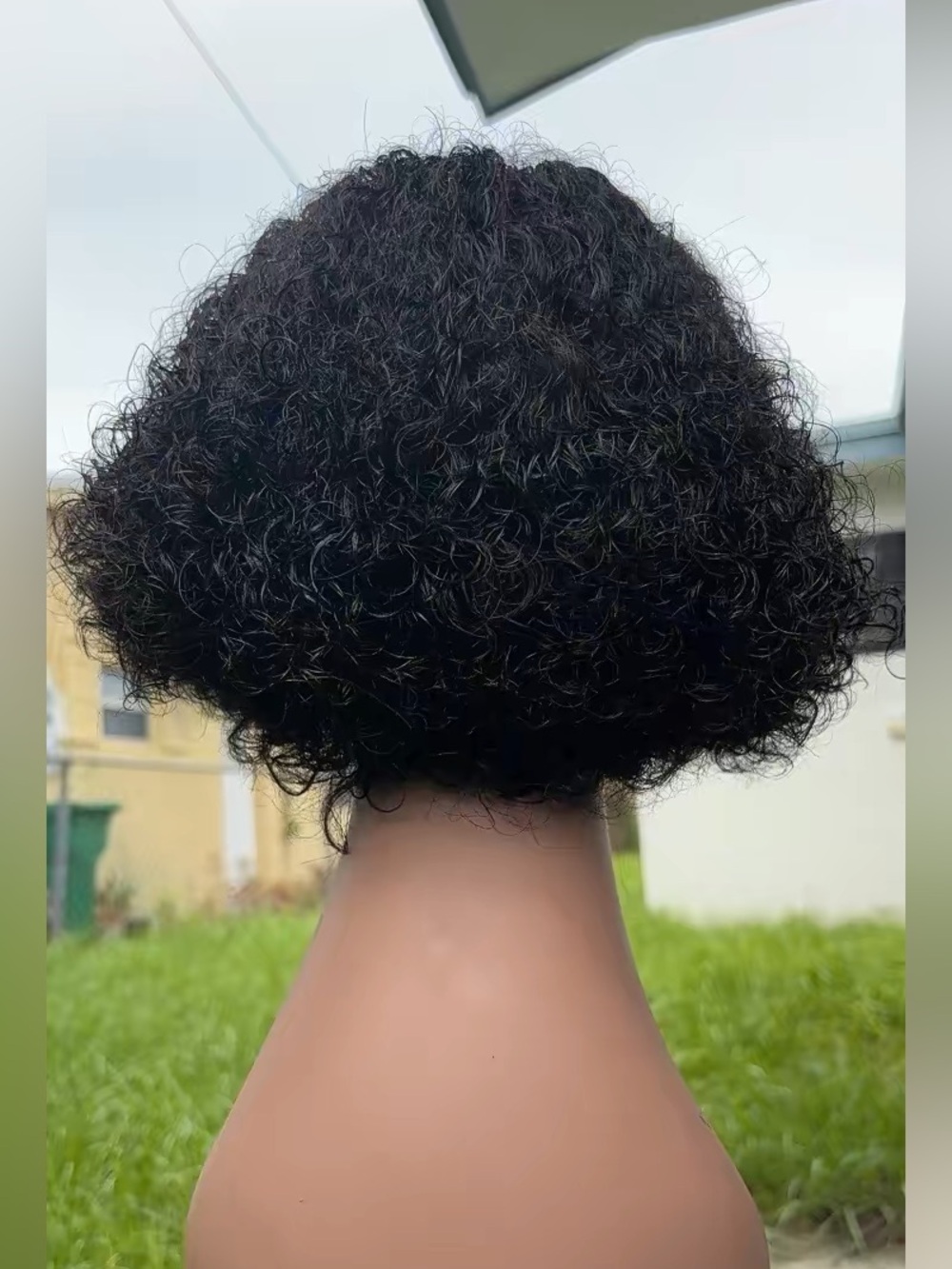 Pixie wig 5x5 8 inches humain hair